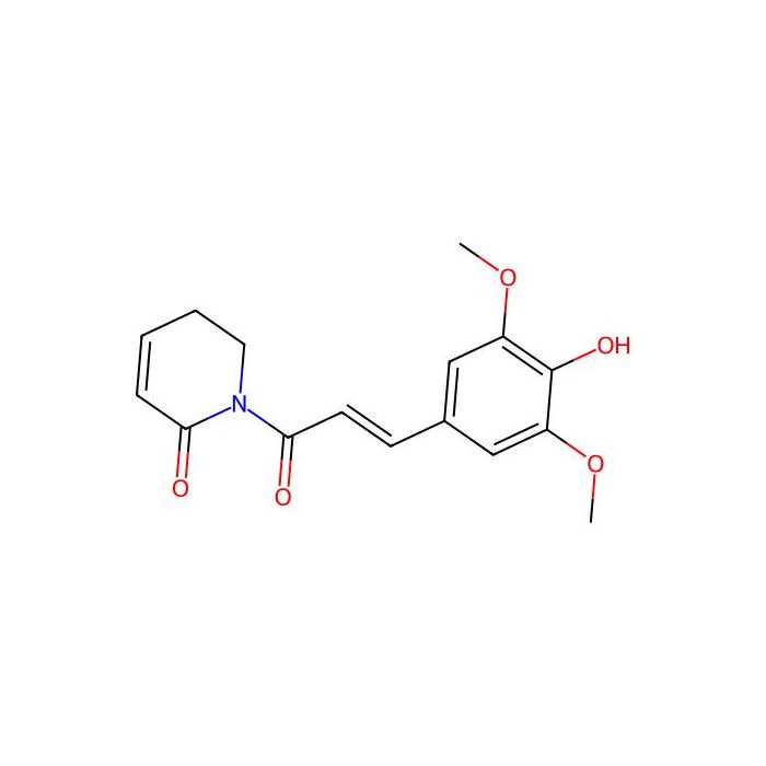 1-(3-(4-Hydroxy-3,5-dimethoxyphenyl)acryloyl)-5,6-dihydropyridin-2(1H)-one - ≥97% CAS No(261914-52-7) by Aladdin Scientific