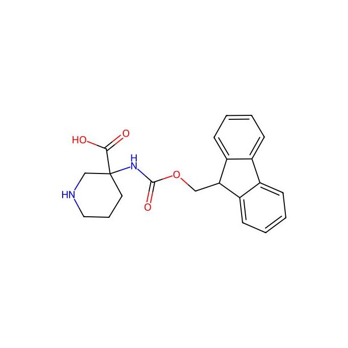 3-((((9H-Fluoren-9-yl)methoxy)carbonyl)amino)piperidine-3-carboxylic acid - ≥95% CAS No(368866-20-0) by Aladdin Scientific
