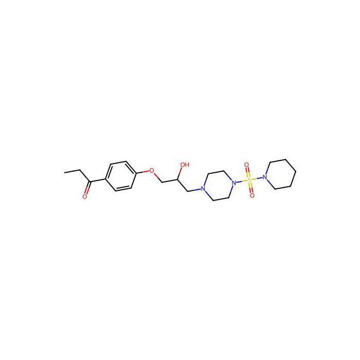 1-(4-{2-Hydroxy-3-[4-(1-piperidinylsulfonyl)-1-piperazinyl]propoxy}phenyl)-1-propanone -  CAS No(825607-89-4) by Aladdin Scientific