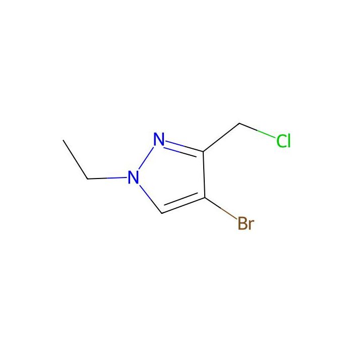1H-Pyrazole, 4-bromo-3-(chloromethyl)-1-ethyl- - ≥95% CAS No(1392274-33-7) by Aladdin Scientific