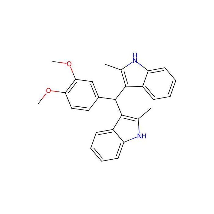 1H-Indole, 3,3'-[(3,4-dimethoxyphenyl)methylene]bis[2-methyl- -  CAS No(199605-23-7) by Aladdin Scientific