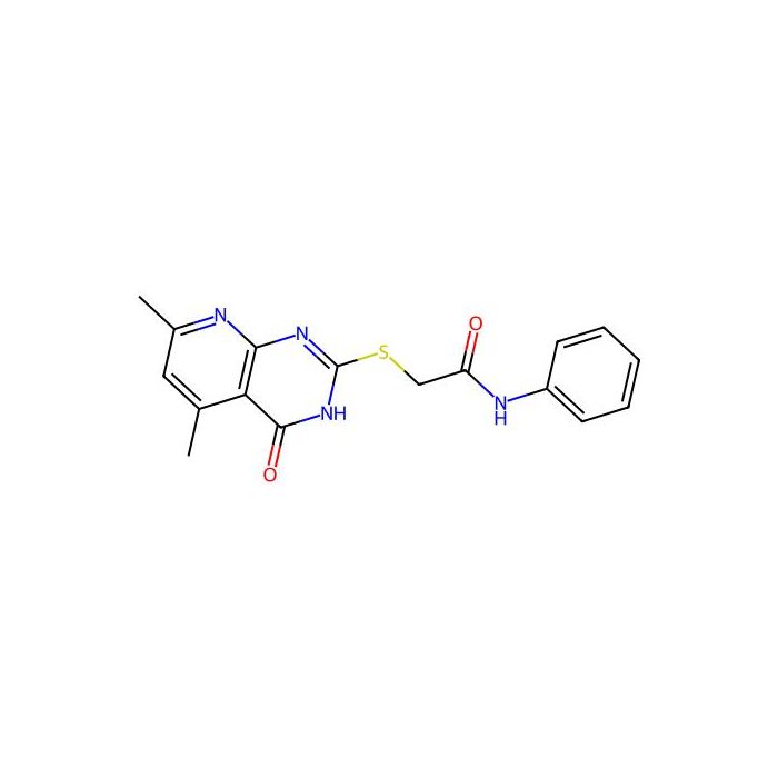 2-((4-hydroxy-5,7-dimethylpyrido[2,3-d]pyrimidin-2-yl)thio)-N-phenylacetamide -  CAS No(632289-18-0) by Aladdin Scientific