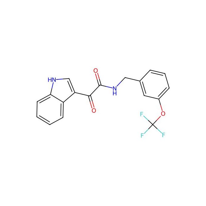 2-(1H-indol-3-yl)-2-oxo-N-{[3-(trifluoromethoxy)phenyl]methyl}acetamide - ≥90% CAS No(1022510-34-4) by Aladdin Scientific