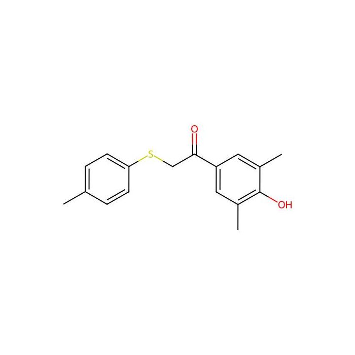 1-(4-Hydroxy-3,5-dimethylphenyl)-2-[(4-methylphenyl)sulfanyl]-1-ethanone -  CAS No(344279-88-5) by Aladdin Scientific