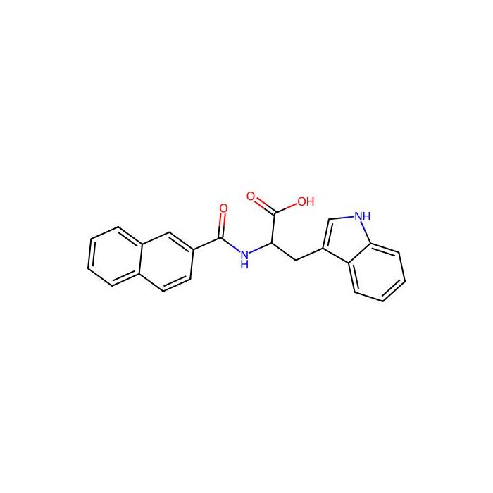 3-(1H-indol-3-yl)-2-(naphthalen-2-ylformamido)propanoic acid - ≥95% CAS No(1396969-07-5) by Aladdin Scientific