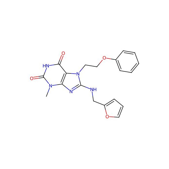 1H-Purine-2,6-dione, 3,7-dihydro-8-((2-furanylmethyl)amino)-3-methyl-7-(2-phenoxyethyl)- -  CAS No(105522-60-9) by Aladdin Scientific