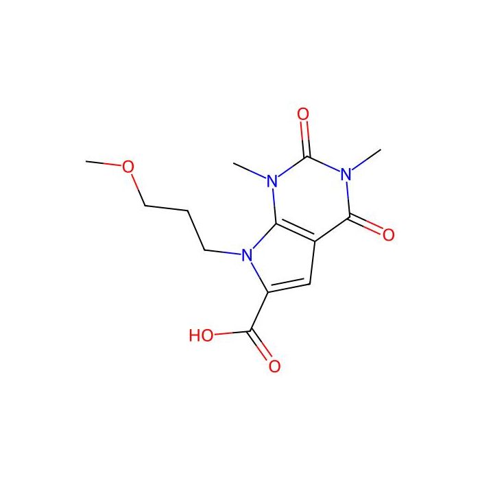 1H-Pyrrolo[2,3-d]pyrimidine-6-carboxylic acid, 2,3,4,7-tetrahydro-7-(3-methoxypropyl)-1,3-dimethyl-2,4-dioxo- -  CAS No(1086386-36-8) by Aladdin Scientific