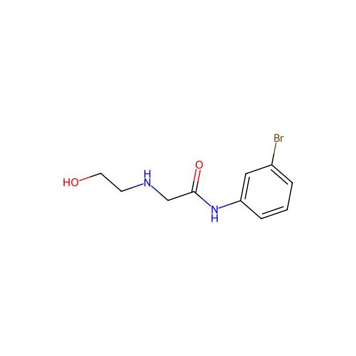 2-(2-Hydroxyethylamino)-N-(3-bromophenyl)acetamide - ≥95% CAS No(215649-75-5) by Aladdin Scientific