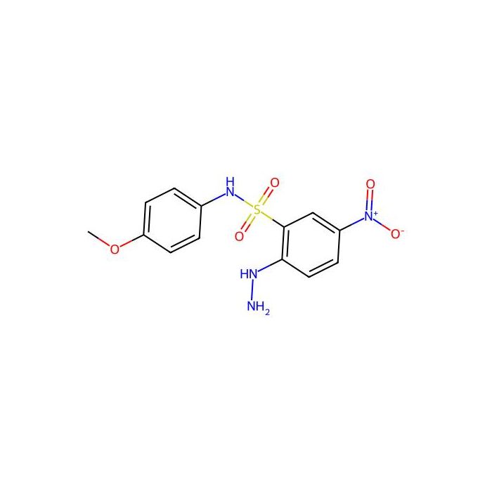 2-hydrazinyl-N-(4-methoxyphenyl)-5-nitrobenzene-1-sulfonamide - ≥95% CAS No(328028-23-5) by Aladdin Scientific