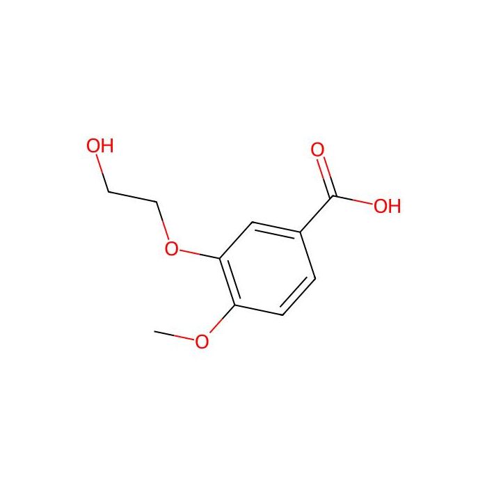3-(2-Hydroxyethoxy)-4-methoxybenzoic acid - ≥95% CAS No(1016501-07-7) by Aladdin Scientific