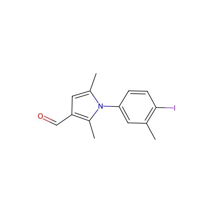 1-(4-Iodo-3-methylphenyl)-2,5-dimethyl-1H-pyrrole-3-carbaldehyde - ≥95% CAS No(423750-08-7) by Aladdin Scientific
