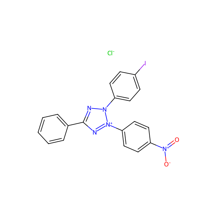 Iodonitrotetrazolium chloride（INT） - ≥98% CAS No(146-68-9) by Aladdin Scientific