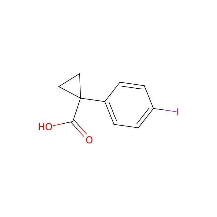 1-(4-Iodophenyl)cyclopropane-1-carboxylic acid - ≥95% CAS No(124276-89-7) by Aladdin Scientific