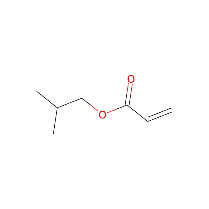 Isobutyl Acrylate - ≥99%, contains 10-50ppm 4-methoxyphenol as stabilizer CAS No(106-63-8) by Aladdin Scientific