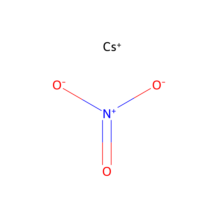 Cesium standard - 20.0×103ug/L(20℃) in 0.5mol/L HNO3 CAS No(7789-18-6) by Aladdin Scientific