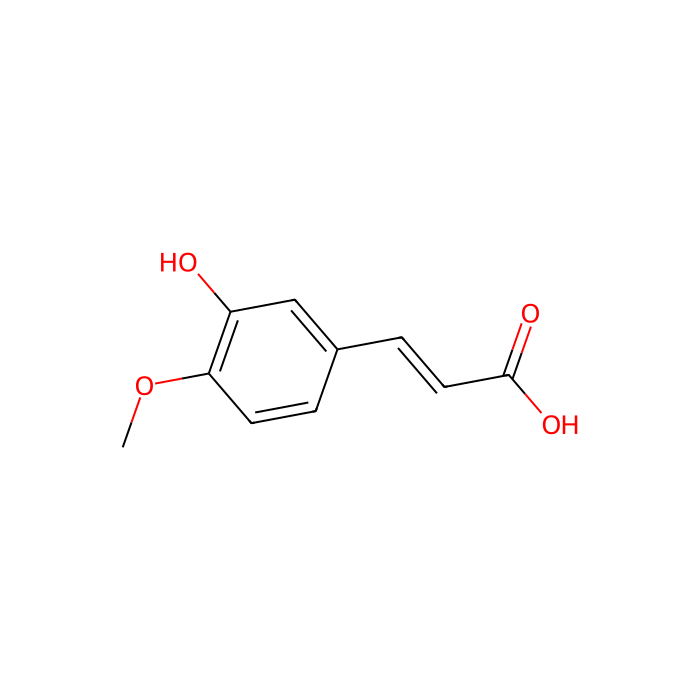 Isoferulic Acid - Moligand™, ≥98% CAS No(537-73-5) by Aladdin Scientific