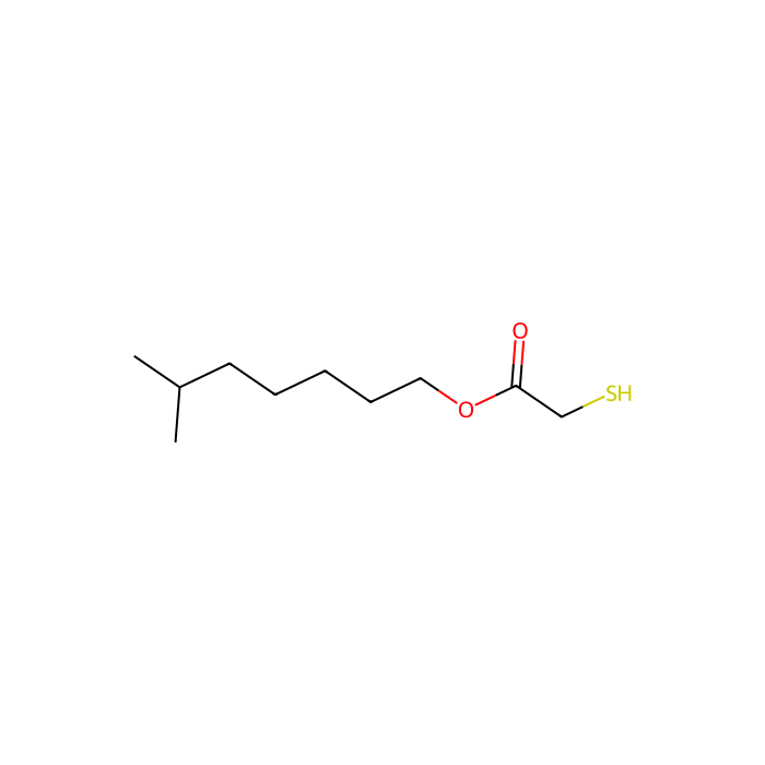 Isooctyl mercaptoacetate(mixture of branched chain isomers) - ≥90%(T) CAS No(25103-09-7) by Aladdin Scientific