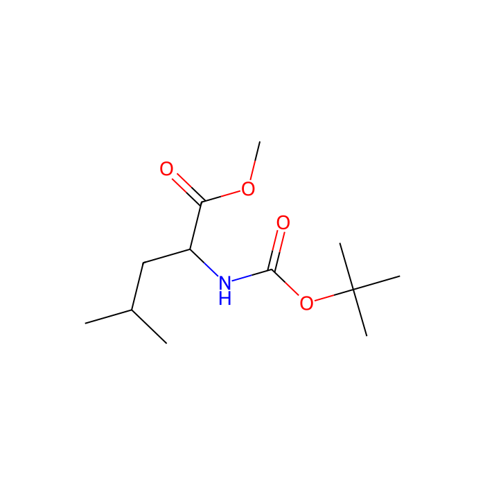 N-(tert-Butoxycarbonyl)-L-leucine methyl ester - ≥95% CAS No(63096-02-6) by Aladdin Scientific