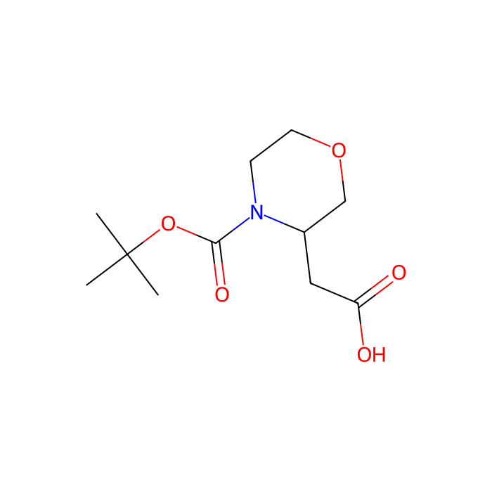 (R)-4-Boc-3-morpholineacetic acid - ≥98% CAS No(761460-03-1) by Aladdin Scientific