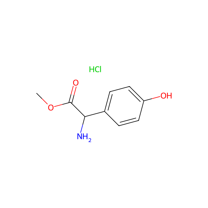 (R)-Amino-(4-hydroxyphenyl)acetic acid methyl ester hydrochloride - ≥97% CAS No(57591-61-4) by Aladdin Scientific