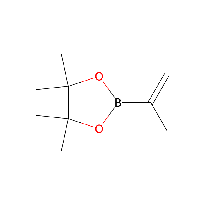 Isopropenylboronic acid pinacol ester - ≥98%, contains 5000ppm phenothiazine as stabilizer CAS No(126726-62-3) by Aladdin Scientific