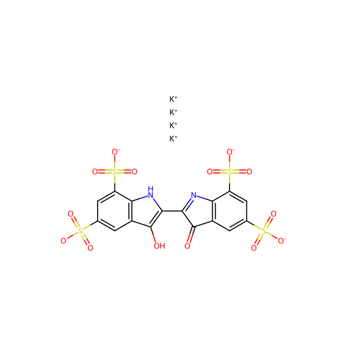 Indigotetrasulfonic Acid Tetrapotassium Salt Hydrate - ≥90%(HPLC) CAS No(28699-96-9) by Aladdin Scientific