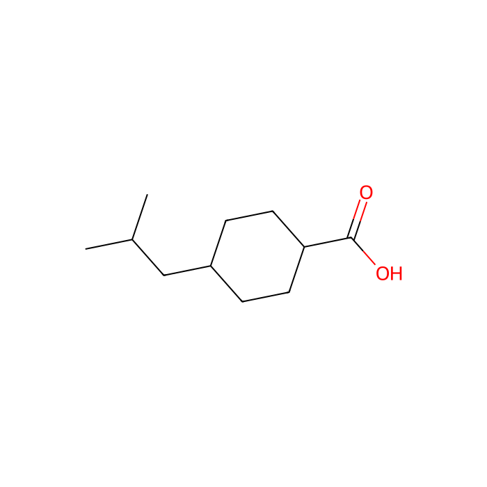4-Isobutylcyclohexanecarboxylic Acid (cis- and trans- mixture) - ≥98% CAS No(38792-88-0) by Aladdin Scientific