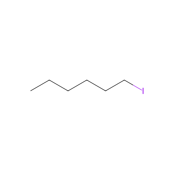 1-Iodohexane (stabilized with Copper chip) - ≥97%(GC) CAS No(638-45-9) by Aladdin Scientific