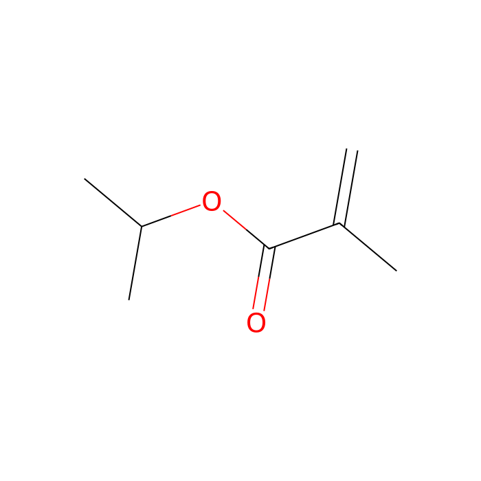Isopropyl methacrylate - ≥98%(GC),stabilized with MEHQ CAS No(4655-34-9) by Aladdin Scientific