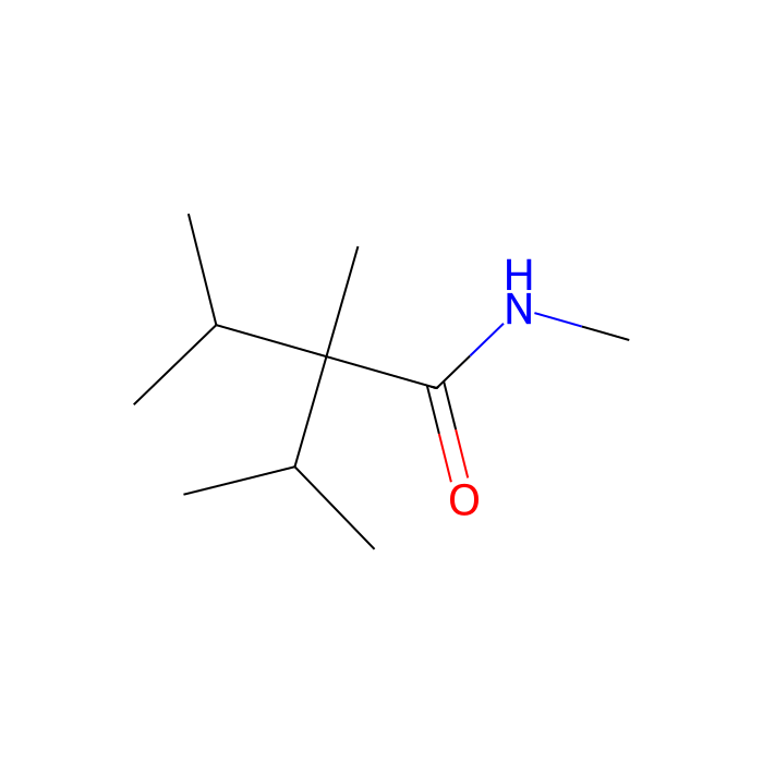 N,2,3-Trimethyl-2-isopropylbutamide - Moligand™, ≥98%(GC) CAS No(51115-67-4) by Aladdin Scientific