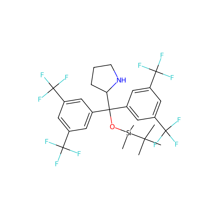(R)-α,α-Bis[3,5-bis(trifluoromethyl)phenyl]-2-pyrrolidinemethanol tert-butyldimethylsilyl ether - ≥96%(HPLC) CAS No(1146629-74-4) by Aladdin Scientific
