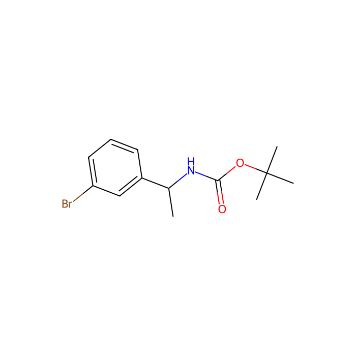 (R)-[1-(3-Bromo-phenyl)-ethyl]-carbamic acid tert-butyl ester -   by Aladdin Scientific