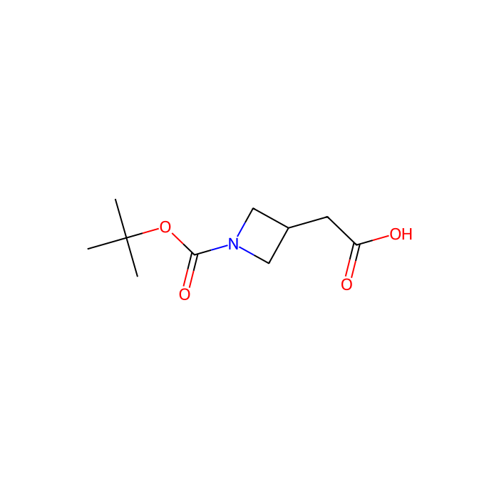 2-(1-(tert-Butoxycarbonyl)azetidin-3-yl)acetic acid - ≥98% CAS No(183062-96-6) by Aladdin Scientific
