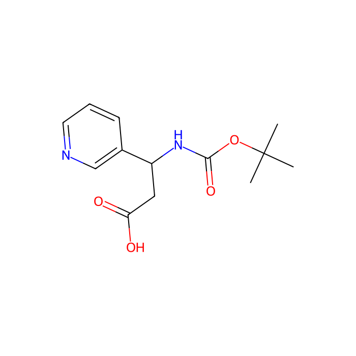 (S)-Boc-3-(3-pyridyl)-β-Ala-OH - ≥95% CAS No(297773-45-6) by Aladdin Scientific