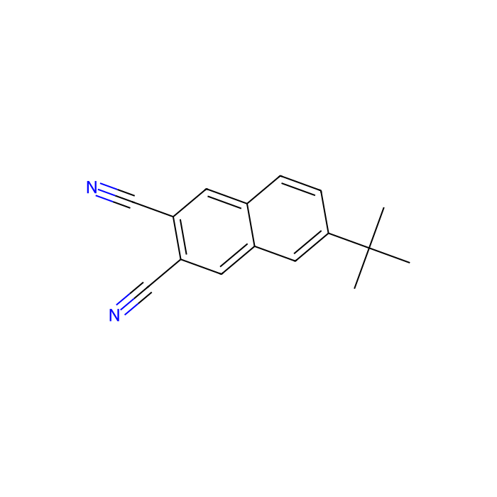 6-tert-Butyl-2,3-naphthalenedicarbonitrile - ≥97% CAS No(32703-82-5) by Aladdin Scientific