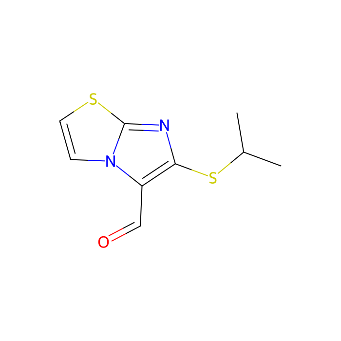 6-(Isopropylthio)imidazo[2,1-b]thiazole-5-carbaldehyde -  CAS No(338976-44-6) by Aladdin Scientific