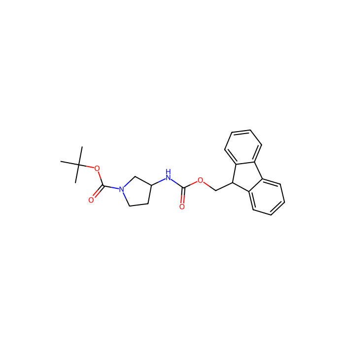 (R)-(-)-N-Boc-3-N-Fmoc-aminopyrrolidine - ≥97% CAS No(352530-40-6) by Aladdin Scientific
