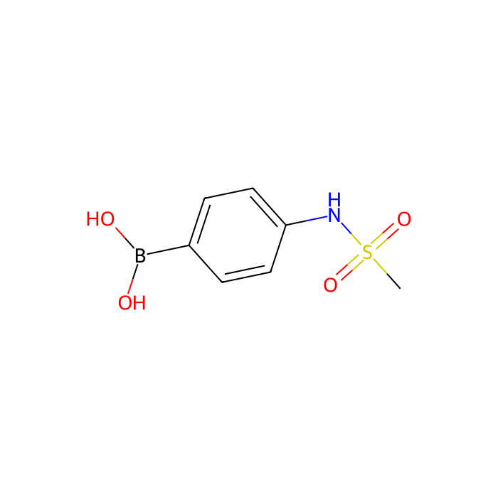 N-4-Methanesulfonamidephenylboronic acid (contains varying amounts of Anhydride) - ≥95% CAS No(380430-57-9) by Aladdin Scientific