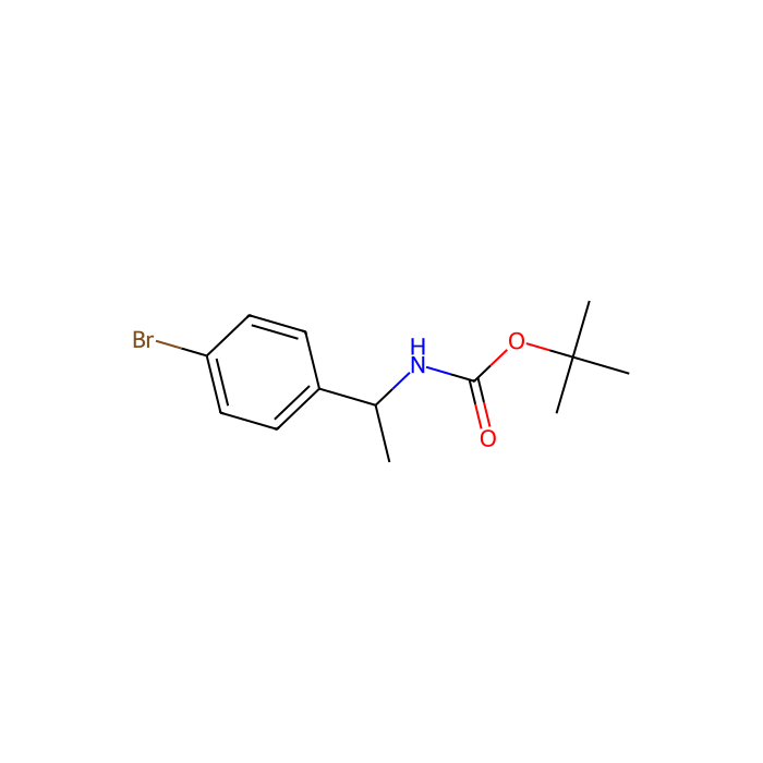 (R)-[1-(4-Bromo-phenyl)-ethyl]-carbamic acid tert-butyl ester -   by Aladdin Scientific