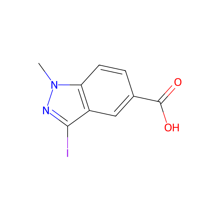 3-iodo-1-methyl-1H-indazole-5-carboxylic acid - ≥97% CAS No(1234616-33-1) by Aladdin Scientific