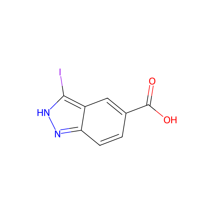3-iodo-1H-indazole-5-carboxylic acid - ≥97% CAS No(885521-46-0) by Aladdin Scientific
