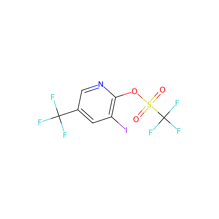 3-Iodo-5-(trifluoromethyl)pyridin-2-yl trifluoromethanesulfonate - ≥95% CAS No(1261365-51-8) by Aladdin Scientific