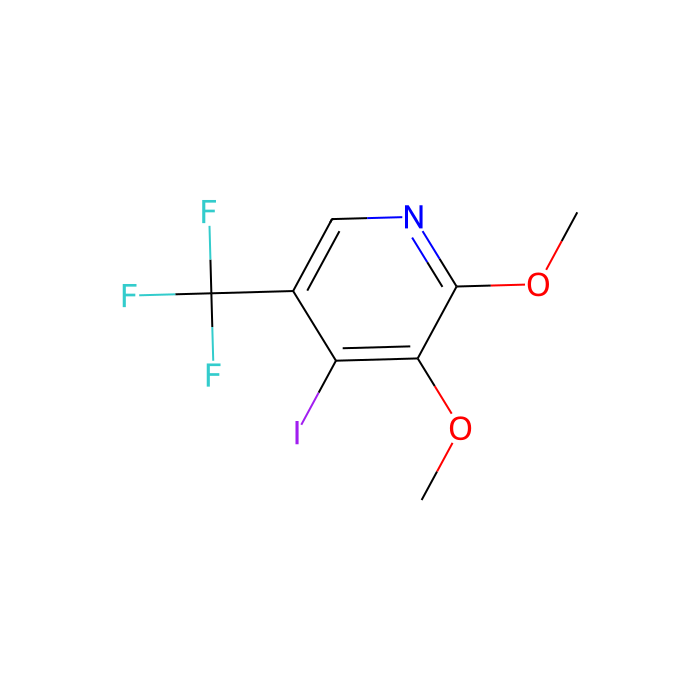 4-Iodo-2,3-dimethoxy-5-(trifluoromethyl)pyridine - ≥95% CAS No(1261365-81-4) by Aladdin Scientific