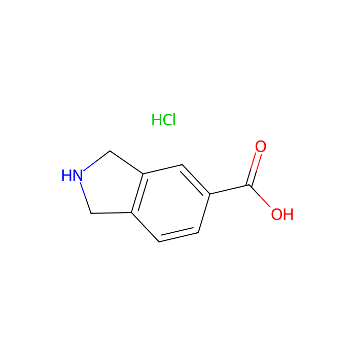 Isoindoline-5-carboxylic acid, HCl - ≥95% CAS No(149353-72-0) by Aladdin Scientific