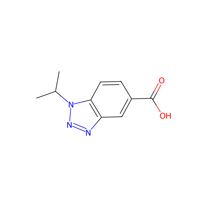 1-Isopropyl-1,2,3-benzotriazole-5-carboxylic acid - Moligand™, ≥97% CAS No(306935-41-1) by Aladdin Scientific