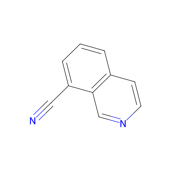 Isoquinoline-8-carbonitrile - ≥98% CAS No(362606-11-9) by Aladdin Scientific