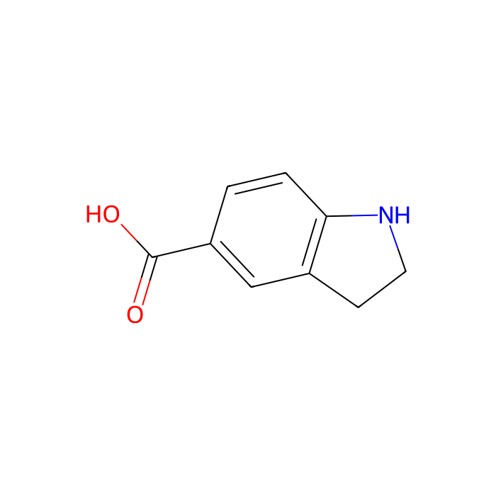 Indoline-5-carboxylic acid - ≥97% CAS No(15861-30-0) by Aladdin Scientific
