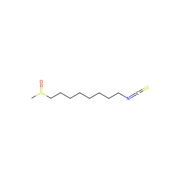 1-Isothiocyanato-8-(methylsulfinyl)-octane - ≥98% CAS No(75272-81-0) by Aladdin Scientific