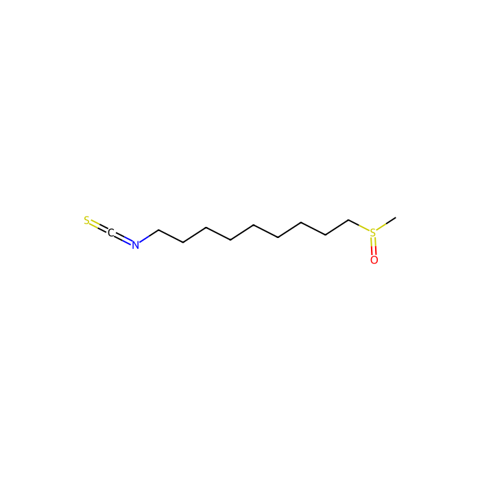 1-Isothiocyanato-9-(methylsulfinyl)-nonane - ≥98% CAS No(75272-82-1) by Aladdin Scientific
