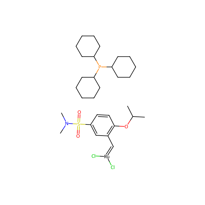{[2-(i-Propoxy)-5-(N,N-dimethylaminosulfonyl)phenyl]methylene}(tricyclohexylphosphine) ruthenium(II) dichloride Zhan Catalyst -1C - ≥90%  by Aladdin Scientific
